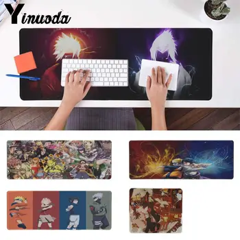 

Yinuoda Boy Gift Pad Naruto Natural Rubber Gaming mousepad Desk Mat Pad To Mouse Notbook Computer Cool Gaming Pad mouse