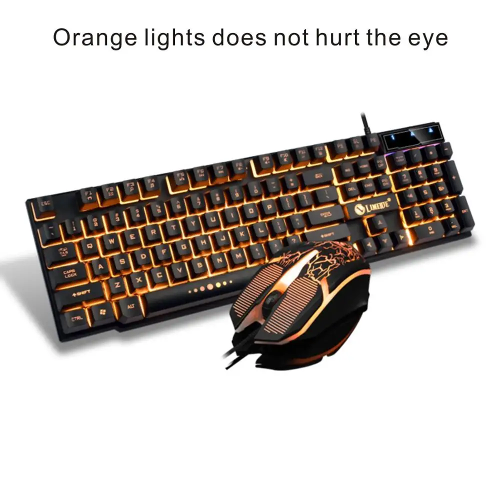 Keyboard mouse Combo Gaming Mechanical Feeling Keyboard wouse set Backlit Waterproof and mult-function Punk Gamer Mouse Keyboard Keyboard mouse Combo Gaming Mechanical Feeling Keyboard wouse set Backlit Waterproof and mult-function Punk Gamer Mouse Keyboard