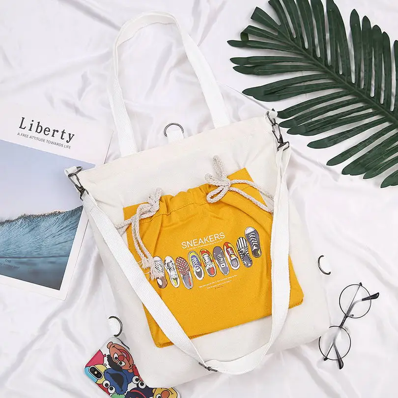 KANDRA белая задняя и желтая сумка-шоппер Лоскутная тканевая сумка через плечо на молнии экологический многоразовый уличная Сумка-тоут