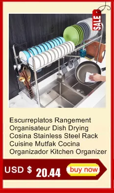 De Sink Accessories Cosina Almacenamiento Dish Drainer Stainless Steel Cocina Mutfak Rack Cozinha Cuisine Kitchen Organizer