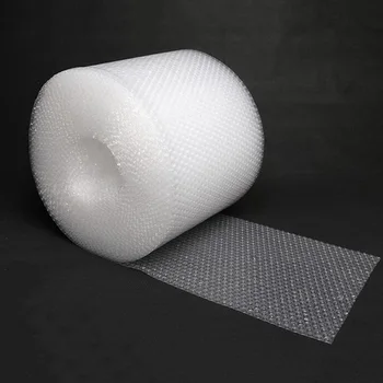 Rotolo di imballaggio a bolle da 0.2*5m involucro di ammortizzazione trasparente rotoli di bolle pellicola da imballaggio imbottitura avvolgente in schiuma antiurto
