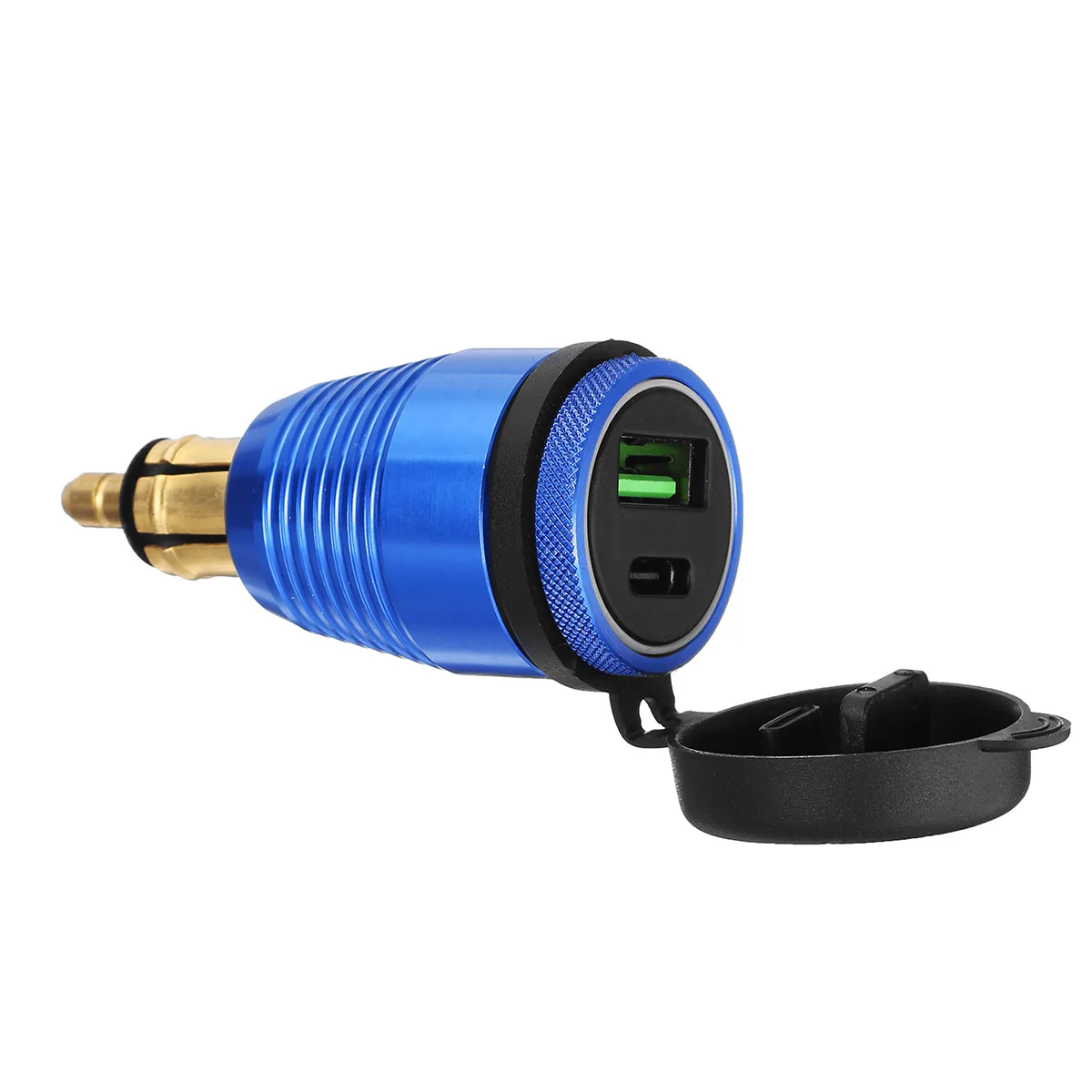 Водонепроницаемый Универсальный Quick Charge QC3.0 разъем type-C автомобильное зарядное устройство для автомобилей, автомобилей, внедорожников, мотоциклов, велосипедов