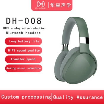 

New product wireless bluetooth hifi digital noise canceling headphones custom earphones can be customized LOGO headset