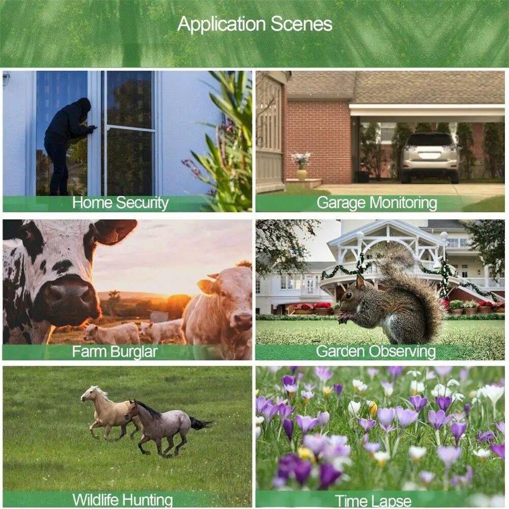 Камера для охоты и дикой природы, ночная версия, Дикая камера s 16MP 1080P IP65, фото ловушка 0,3 s, триггер, камера для наблюдения за дикой природой