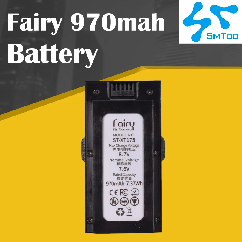 

SIMTOO Fairy XT175 7.6V 970mah Battery Pocket GPS Air Foldable RC Drone Spare Parts SIMTOO XT175 Fairy Battery
