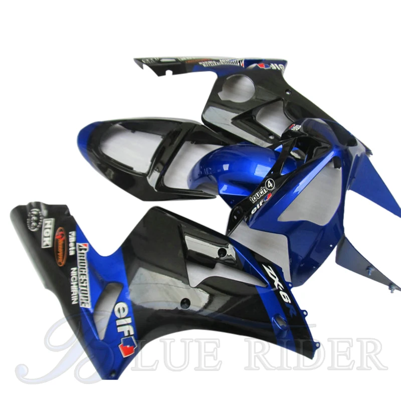 Комплект спортивных обтекателей для KAWASAKI 2003 2004 Ninja ZX6R комплект из АБС-пластика