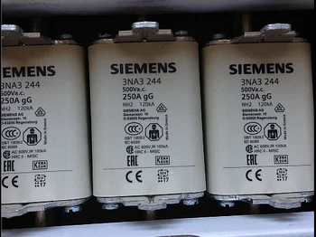 

3pcs/1Box Siemens 3NA3 244 3NA3244 NH2-gG 250A Fuse -New