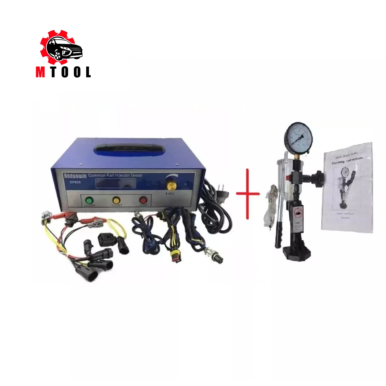 

njector Tester EP808 professional common rail injector tester for electromagnetic/piezoelectric+S60H fuel nozzle validator tool