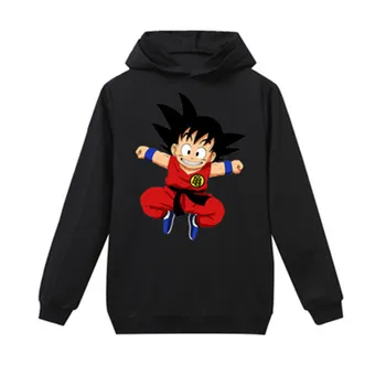 

New Anime Dragon Ball Hoodies child Sweatshirts Autumn Thin section Sweatshirt Fashion Hipster Sportsuit Tracksuit baby Hoody