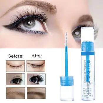 

Transparent Waterproof Eyelash Long Curling Liquid Lashes Extension Mascara Dry Fast Eyelashes Lengthening White Mascara Ge M6U9