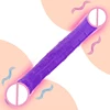 23.5-37.5Cm Double Dildo Realistic Mini Soft Dildo Anal Huge Lesbian Masturbator Double Ended Dong Penis Sex Toys Women Dildo 1