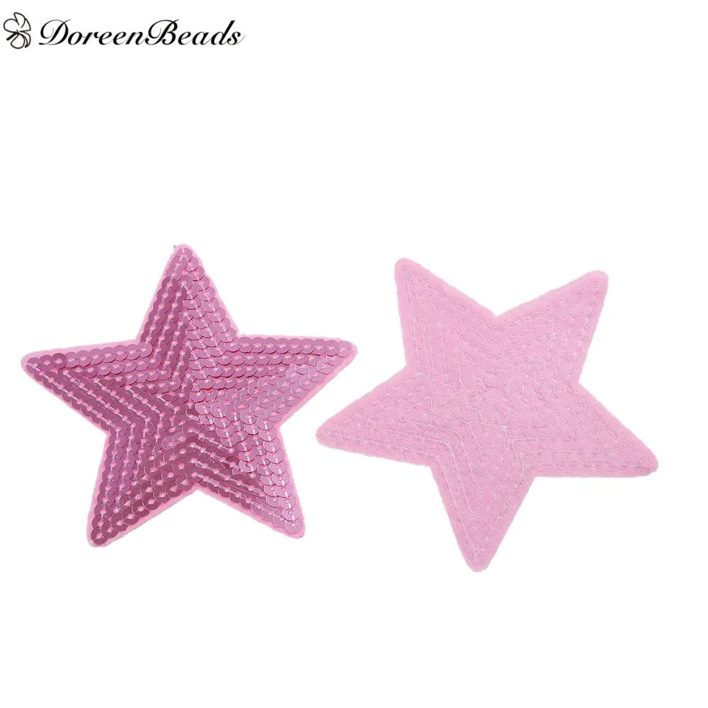 DoreenBeads-3-PCs-Polyester-Patches-Appliques-DIY-Scrapbooking-Craft-Pentagram-Star-Purple-Fuchsia-Silver-Pink-Sequins (4)