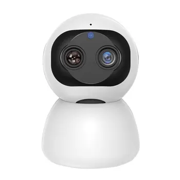 

Intelligent Dual-Camera Zoom Network Wireless Wifi Camera Monitoring Remote Home High-Definition Night Vision Monitor