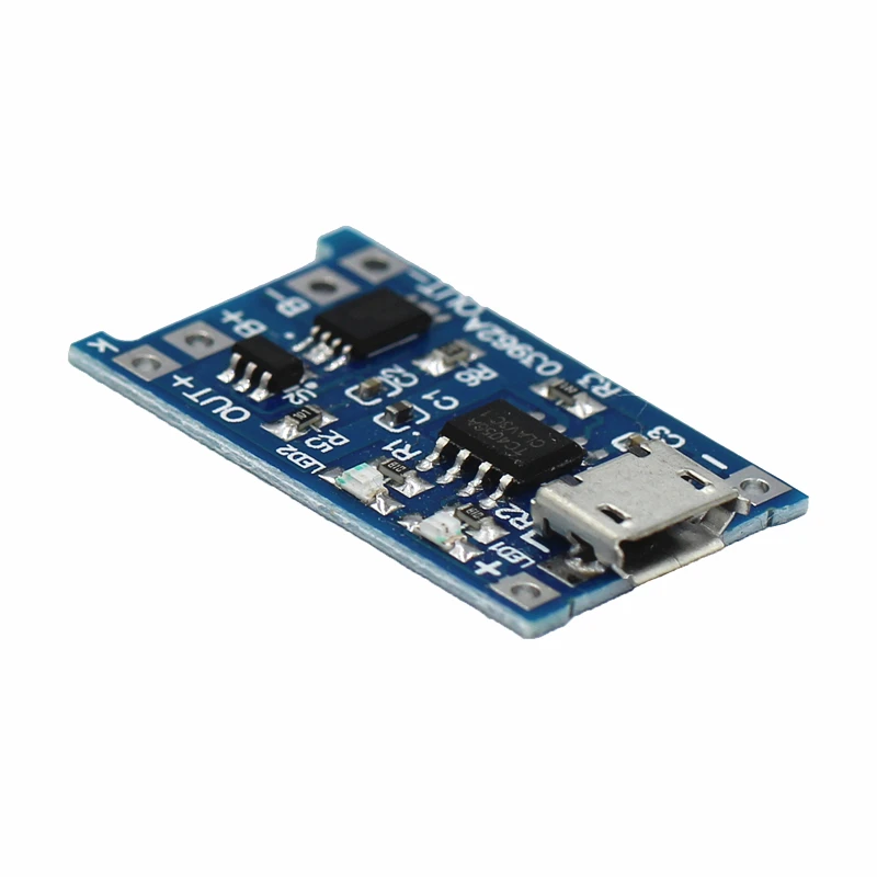 5шт микро USB 5В 1A 18650 TP4056 модуль зарядного устройства литиевой батареи зарядная
