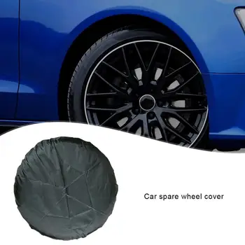 

1pcs Reservewiel Cover Case Polyester Winter En Zomer Autoband Opbergzakken Auto Tyre Accessoires Voertuig Wiel Protector hot