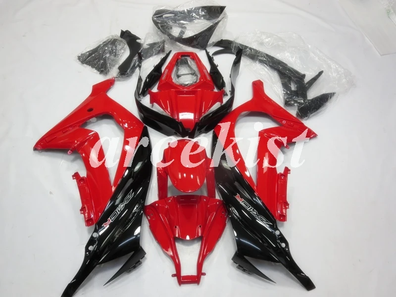 4 подарки ABS Обтекатели комплект подходит для kawasaki Ninja ZX-10R 2011 2012 2013 10R, возрастом 11, 12, 13, 14, 15, корпус красного и черного цвета, комплект