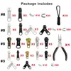 169 Pcs Zipper Repair Kit Zipper Replacement Pull Rescue with Zipper Install Pliers Tool & Extension Pulls for Clothing Jackets ► Photo 3/6