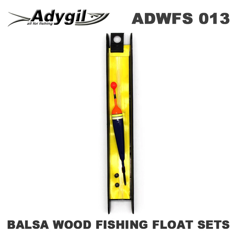 

Рыболовный поплавок adyil Balsa, набор из древесины, ADWFS 013, 0,5 г, длина лески 84 см, размер крючка #18, 5 шт./лот