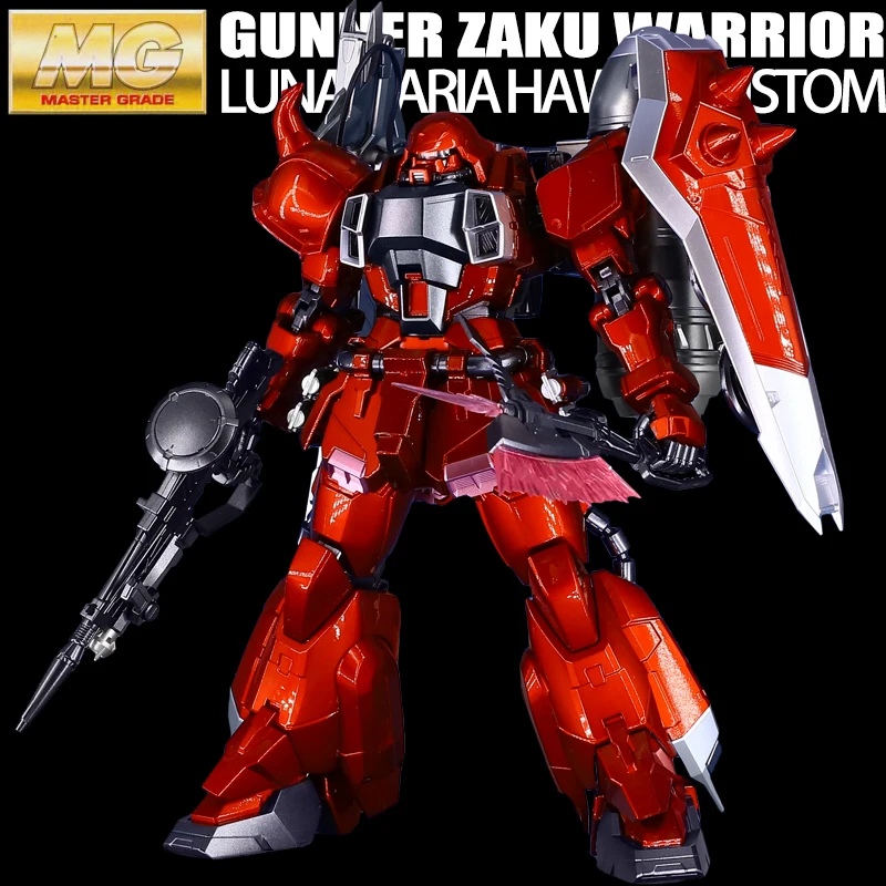 BANDAI MG 1/100 Lunamaria Hawke ZGMF-1000 ZAKU Warrior GUNDAM металлическая цветная модель экшн-игрушка