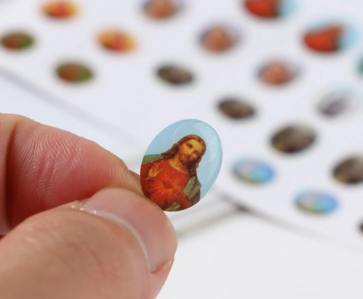 

Custom Transparent Epoxy Printing Adhesive Paper Sticker Labels with excellent quality ---DH6097