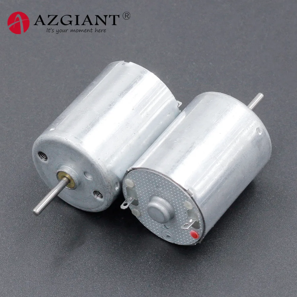 2 шт. RF-370CB-560 DC 12 V-24 V 6250 об/мин щетки драгоценного металла Mute микро мотор низкая Скорость тока низкого Шум Электрический мотор