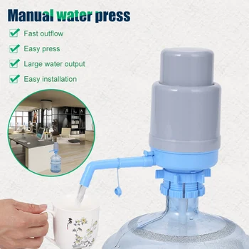 

Manual Drinking Water Press Pumps Dispenser for Bottled Drinking Water Indoor Outdoor J99Store