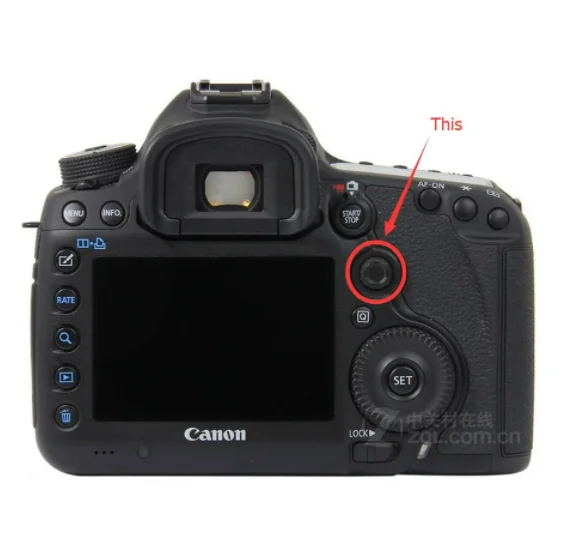 NEW For Canon 5D MARK III 5D III / M3 5D3 5DIII Multi Controller Navigation Joystick Button Camera Replacement Repair Spare Part