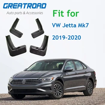 

Car Mud Flaps Splash Guards Mudguards Flap Front Rear for Fender Protector For VW Jetta Mk7 2019-on