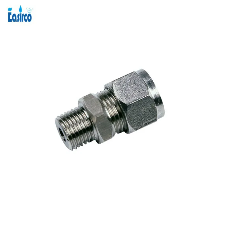 

(5pcs/pack) 3/8"-1/4'' thread Stainless steel OD Transform Male connector for mist system.