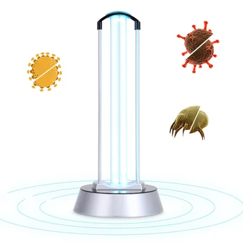 

Ultraviolet Germicidal Lamp 40W UV Sterilizer Lamp Ozone Quartz Disinfection Lamp 220V Intelligent Induction Bactericidal Lamp