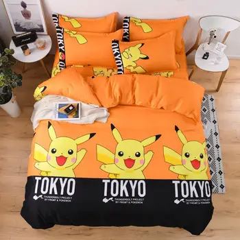 

52 Cute Bedding Sets 3/4pcs Duvet Cover Bed Sheet Pillowcases Bedding Set