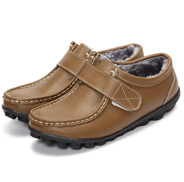 

Women shoes leather Comfortable Non-slip flats women's casual shoes