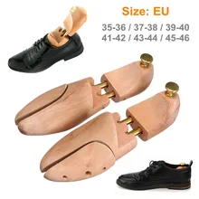 1 Pair High Quality Adjustable Wood Shoe Trees Wooden Shoes Tree Stretcher Shaper Keeper Anti-wrinkle EU 35-46/US 5-12/UK 3-11.5