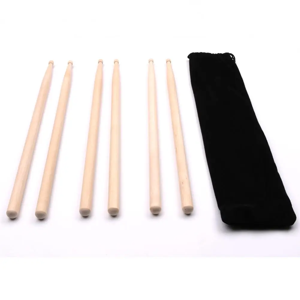 3 шт. барабанная палка 5А Классическая hickory прочная легкая джазовая
