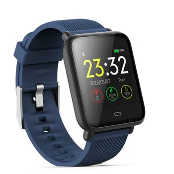 

New 2020 Smart Watch Q9 Blood Pressure Heart Rate Sleep Monitor Bracelet Sport Fitness Trakcer Men Women Smartwatch Smart Clock