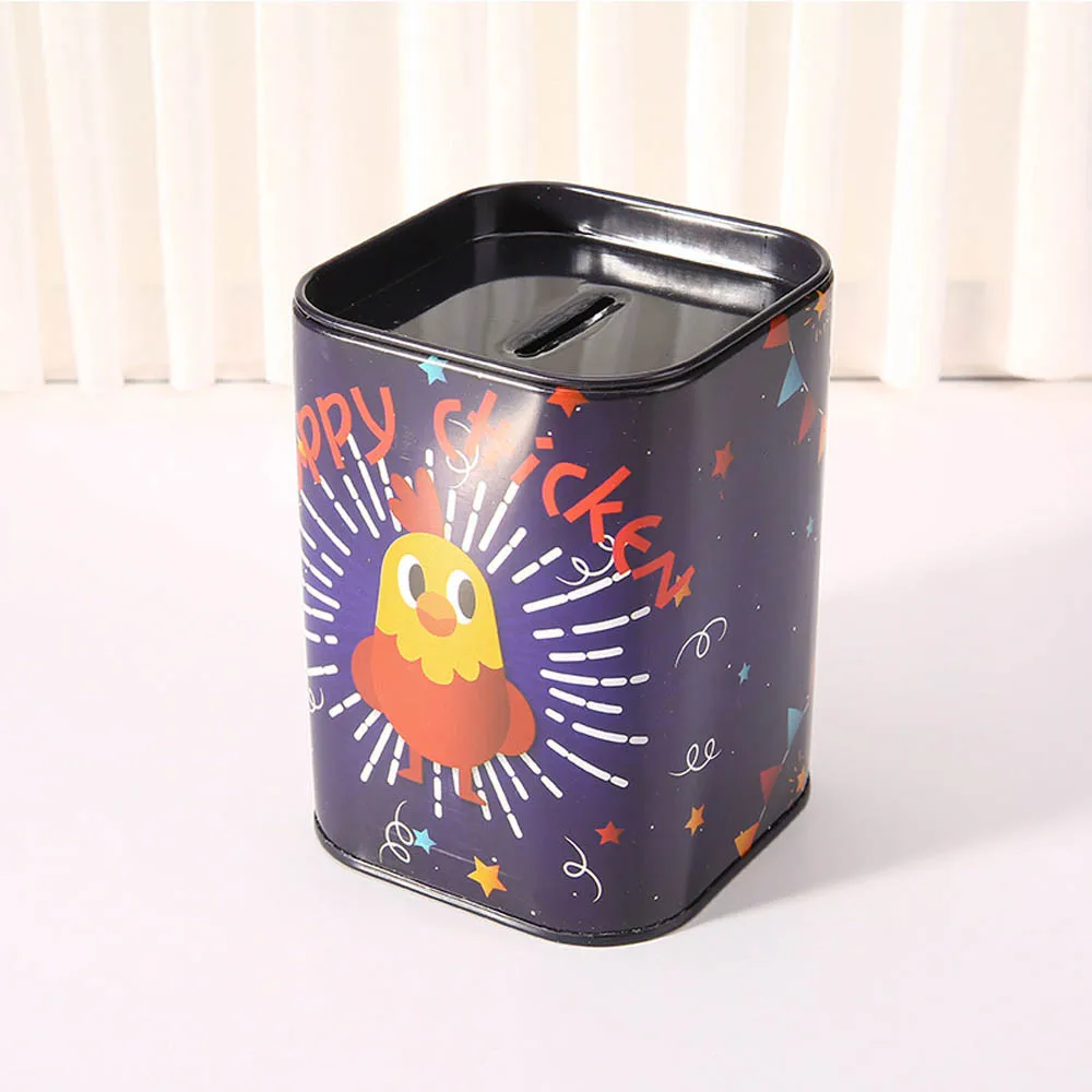 money box Жестяная копилка для денег alcancias alcancia candy машина сберегательный бак Копилка Сейф tirelire kumbara@ 25 - Цвет: money box