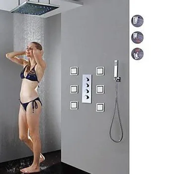 

Benefit Margin Full Copper Dark Constant Temperature Bring Side Spray Head Shower Shower Suit Faucet