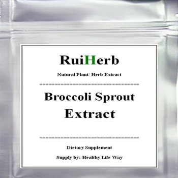 

100gram(3.52oz) Organic Broccoli Sprout Extract Powder free shipping