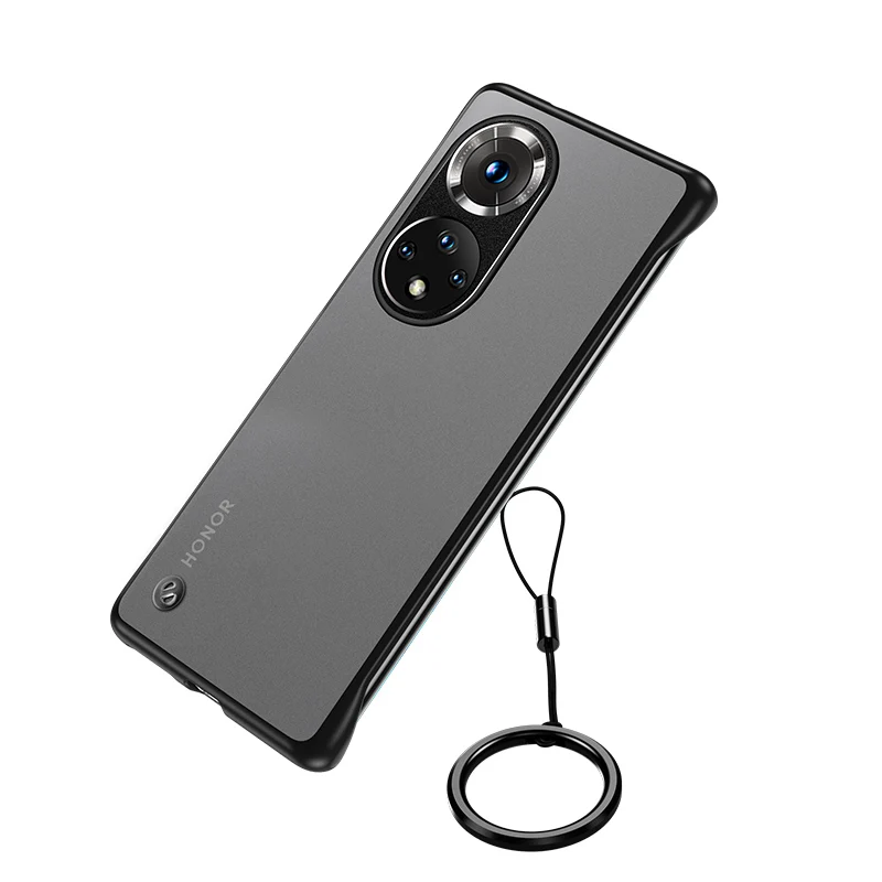 Модный новый тонкий чехол без рамки для Honor 50 Pro 50SE матовый усиленный и