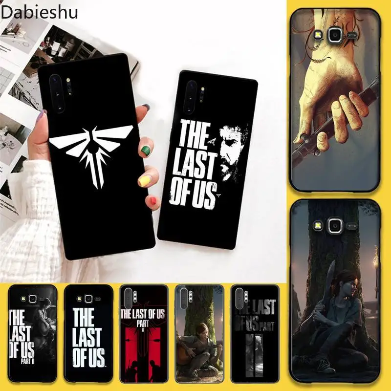 The Last Of Us Black TPU Soft Phone Case For Samsung Galaxy Note20 ultra 7 8 9 10 Plus lite J7 J8 2018 Prime | Мобильные телефоны и