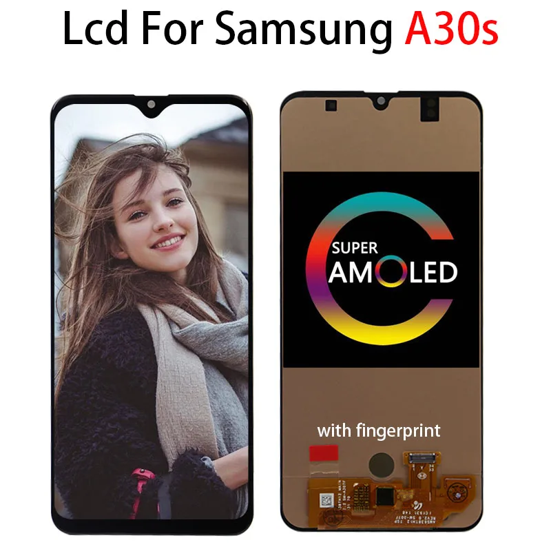 ЖК-дисплей 6 4 дюйма AMOLED для Samsung Galaxy A30S сенсорный экран A307 SM-A307FN/DS A307G/DS инструмент