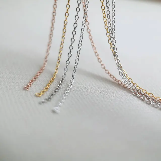 925 Sterling Silver Chain Jewelry Findings