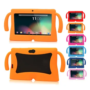 

PU Leather Silicone Cover Protect Case for iPad Mini 1/2/3/4 for iPad Air 1/2 for Q8 Q88