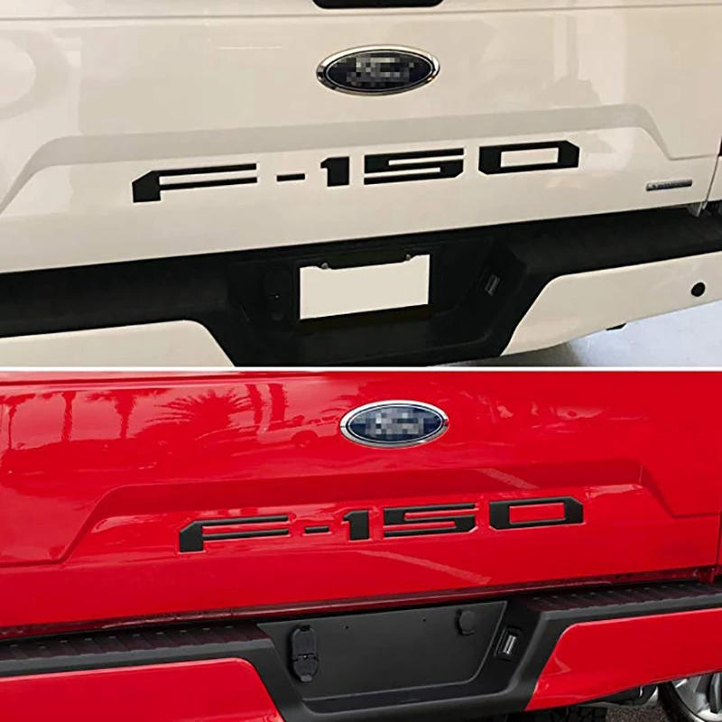 Вставки для задней двери Ford F150 2018 2019 3D приподнятые и прочные клейкие буквы