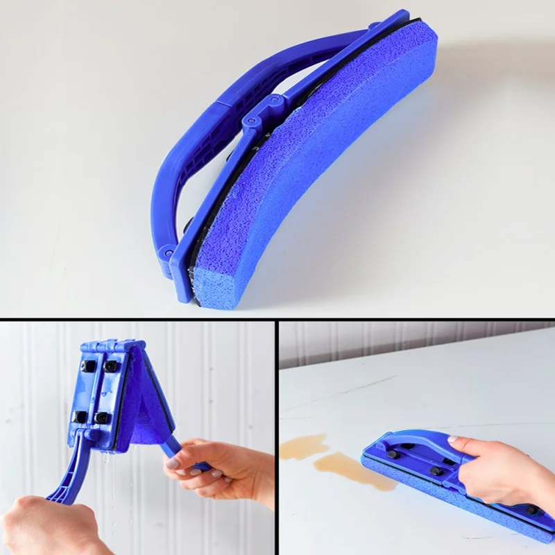 1pc Glass brush ideas brush multi-purpose sponge cleaning flexi folding