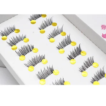 

Supernatural Japanese Pure Manual False Eyelashes The End Of The Eye Increase Length Fund Natural Lifelike Half Fund On Eyelash