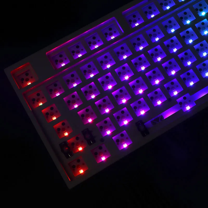 US $90.78 Sk108 key Mechanical Keyboard kit 100 Hot Swappable Programmable Wired Bluetooth Replaceable Space Mechanical keyboard DIY kit