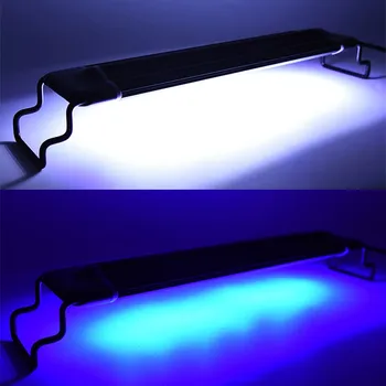 

LED Light Aquarium 10-15cm Fish Tank Bracket Light High Quality Extensible Strap Lamps Full Spectrum Coral Aquatic Tank Light