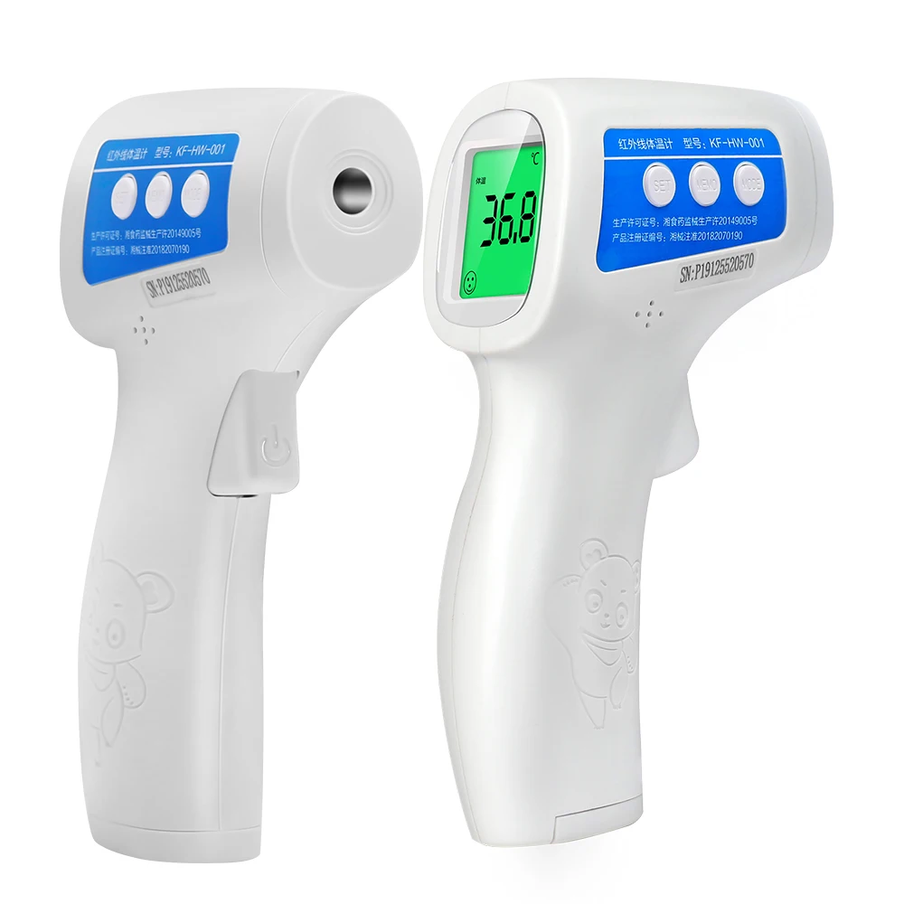 

Forehead Thermometer LCD Non Contact Infrared Body Temperature Fever Digital IR Measurement Tool Gun for Adult