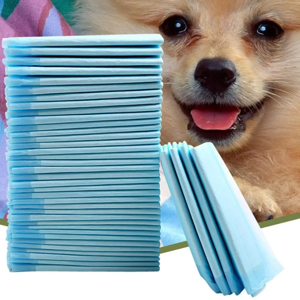 Dog Cat Toilet Pee Training Pads Indoor Puppy Pet Absorbent Diapers 20-100 PCS Antibacterial Protection Tear Resistant Covers | Дом и сад